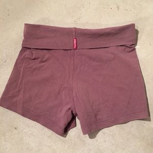 hard tail yoga shorts